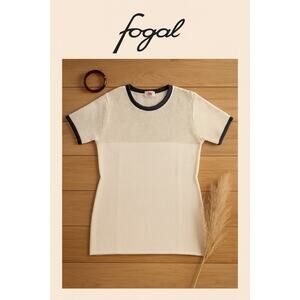 Fogal Women’s Ivory Lightweight Sweater Sz. M